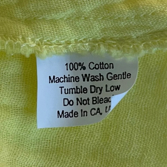 Everyday Ritual Crissie Hi Lo Dress - Pineapple Cotton Bubble Gauze - Picture 10 of 11